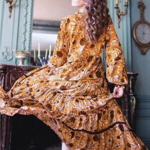 Spell Etienne maxi dress L